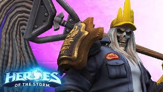 Moppin Up The Map  Heroes of the Storm Hots Gameplay [upl. by Ytitsahc]