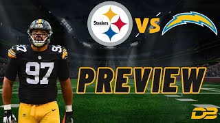 Steelers  Chargers Preview [upl. by Conti390]