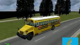 mm2 tour 178 Blue Bird vision School bus  Polish Road City Nursery Rhymes [upl. by Lombard]