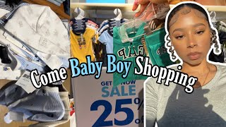 Baby Shopping for the FIRST TIME WENT SUPER CRAZY  Cutest Baby Boy Clothes Haul [upl. by Manson588]