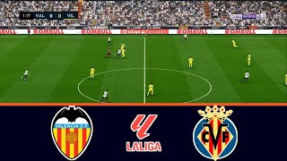 VALENCIA VS VILLARREAL  LALIGA 20232024  FOOTBALL LIFE 2023 [upl. by Samau]