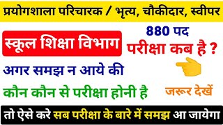 Cg Vyapam Exam Date भृत्य चौकीदार स्वीपर का परीक्षा कब है अगर समझ ना आये तो ये वीडियो जरूर देखें [upl. by Kachine]