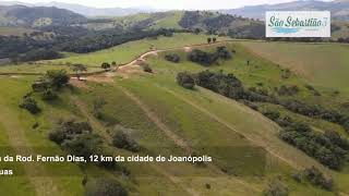 Terrenos grandes a venda em JoanópolisSP apenas 110 km de São Paulo [upl. by Lonni]