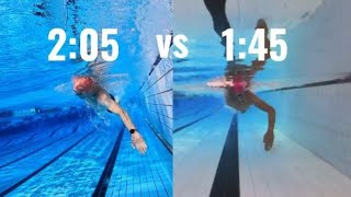 20Second Drop Watch This Triathletes Insane Swim Improvement [upl. by Luamaj]