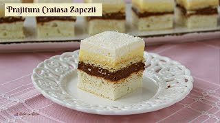 Prajitura Craiasa Zapezii cu crema de vanilie si ciocolata  🥣 Lecturi si Arome [upl. by Annael]