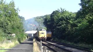 British Rail Class 55 DelticRoyal Scots Grey [upl. by Etsirhc382]