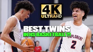 THE BEST TWINS in High School Basketball History  Boozer Brothers 4K Highlights [upl. by Gough892]