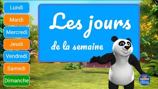 Apprendre les jours de la semaine en français French days of the week [upl. by Portwin]