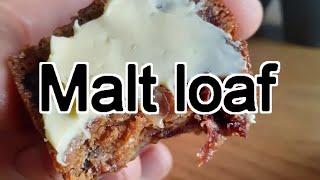 Malt Loaf  Super quick easy moist sticky and delicious [upl. by Nora]