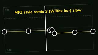 MFZ STYLE REMIX 3 WILFEX BOR SLOW🎶 [upl. by Muirhead]