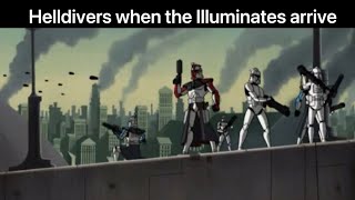 The Helldivers 2 Community when the Illuminates return [upl. by Haleemak]