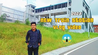 New vlog video😱 Munshigonj sreenagor train station 🚀 [upl. by Issy771]