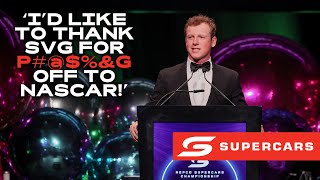 Supercars Champion Will Browns Hilarious Gala Awards Speech  2024 Repco Supercars Championship [upl. by Yaras316]