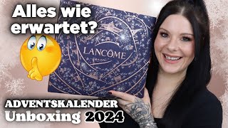 Alles wie erwartet 🧐 Lancome Adventskalender 2024 Inhalt 24 Türchen [upl. by Durrett926]