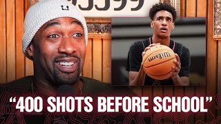 Gilbert Arenas Reveals INSANE NBA Workout Plan for Son amp High School Phenom Alijah Arenas [upl. by Sena]