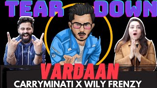 VARDAAN  CARRYMINATI X Wily Frenzy  Delhi Couple TearDown [upl. by Naffets]