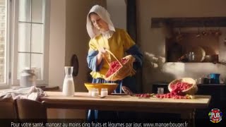 la Laitière Nestlé quotcest si bon de prendre le tempsquot Pub 20s [upl. by Euqinim]