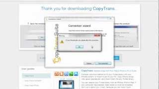 Wie installiert man das CopyTrans Control Center [upl. by Asinla]