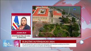 Divulgada data das eleições autárquicas 2024  Fala Cabo Verde [upl. by Yzzo167]