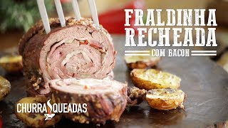 Fraldinha Recheada com Bacon no Mini Peppe® I Churrasqueadas [upl. by Ellie]