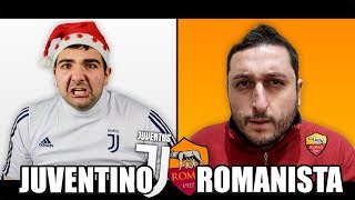 INTERVISTA DOPPIA  JUVENTINO vs ROMANISTA wGabboman [upl. by Ennaj]