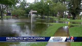 Seminole County community blames neighbor for street flooding not Hurricane Debby [upl. by Oys]