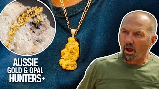 Dave Meets A Gold Hunter Who Found 25 Million Of Crystallised Gold  Americas Backyard Gold [upl. by Gil185]