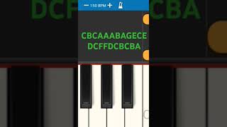 Ozone Dragostea din tei Easy piano tutorial Slow amp easy numanuma dragosteadintei [upl. by Agace]