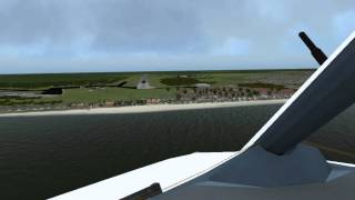 Interjet A320 landing at Cozumel [upl. by Assertal]