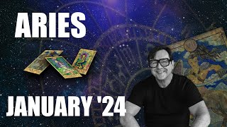 ARIES JANUARY 2024 TURNING POINT TO SUCCESS AND ABUNDANCE  LOVING RELATIONSHIPS  ITS A YES 1 [upl. by Aneetak]