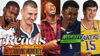 NBA Players amp Legends React To MEMORABLE Career Moments 👀 [upl. by Ardekan617]