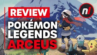 Pokémon Legends Arceus Nintendo Switch Review  Is It Worth It [upl. by Ttevy]