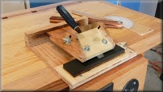 Setup And Use The Chisel Sharpening Jig [upl. by Hooge]