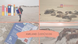 Vakantieleesvlog 📚🦭 Op vakantie naar Ameland 📚🦭🐦 [upl. by Strohbehn]