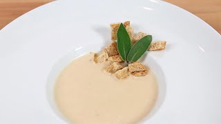 Crema di fagiolane con lardo di Colonnata IGP  Chef Massimo Martina  Saporie [upl. by Rafat]