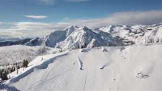 Flyover Halfway amp Southern Wallowas Oregon 1252018 [upl. by Llerrit202]