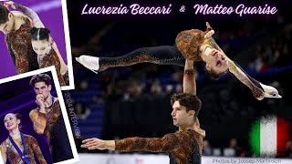 Lucrezia Beccari and Matteo Guarise 2024 Interview [upl. by Ajidahk447]