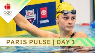 Summer McIntosh goes for gold  Paris Pulse  Day 1  paris2024 [upl. by Nylsej]