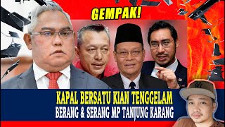 panas KAPAL BERSATU KIAN TENGGELAM MEREKA BERANG amp SERANG MP TANJUNG KARANG [upl. by Iturhs612]