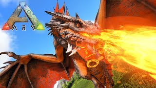 ARK SURVIVAL EVOLVED  CAPTURING A DRAGON  HATCHING WYVERN EGGS [upl. by Aititel290]