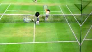 Wii Sports Clubでテニスの王子様レベルの神業をやってみた [upl. by Macfadyn]