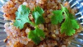 Sabudana Tapioca khichadi Fasting recipe by crazy4veggiecom [upl. by Markowitz]