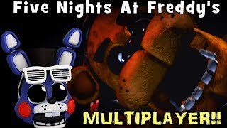 Five Nights At Freddys MULTIPLAYER MODE FNAF Fan Game [upl. by Stillman]