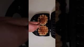 Making Belgian waffles waffle waffles [upl. by Guthrey510]