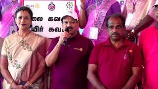 Speech by Chief Guest  RtnMahaveer Bothra Rotary District Governor Nominee and Rtn Ruckmani [upl. by Saberhagen]