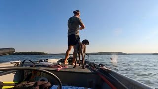 Kayak Bass Fishing  Lake Amon Carter [upl. by Derreg]