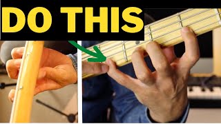 Bass Guitar Fingerstyle Technique Left And Right Hand Checklist [upl. by Louisa]