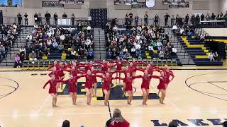 Lakeville North Dance Team Kick 2024 [upl. by Wallack459]