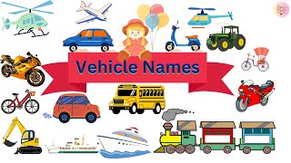 vehicles name  vehicle name in english  vehicles for kids  names of vehicles [upl. by Bordiuk]