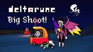 deltarune  BIG SHOT  Spamton Neo Theme  Sky Piano  Sky Children of the Light [upl. by Yrbua683]